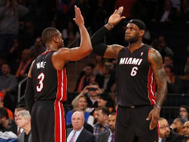 James and Wade have been influential so far...
